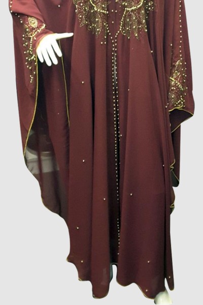 (3 Pieces Set) Abaya Arabian Designs