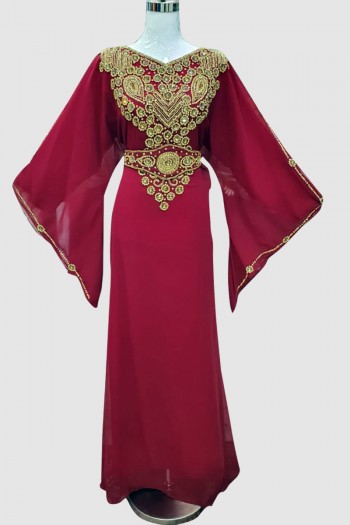 (MOQ 3 PCS) Elegant Kaftan