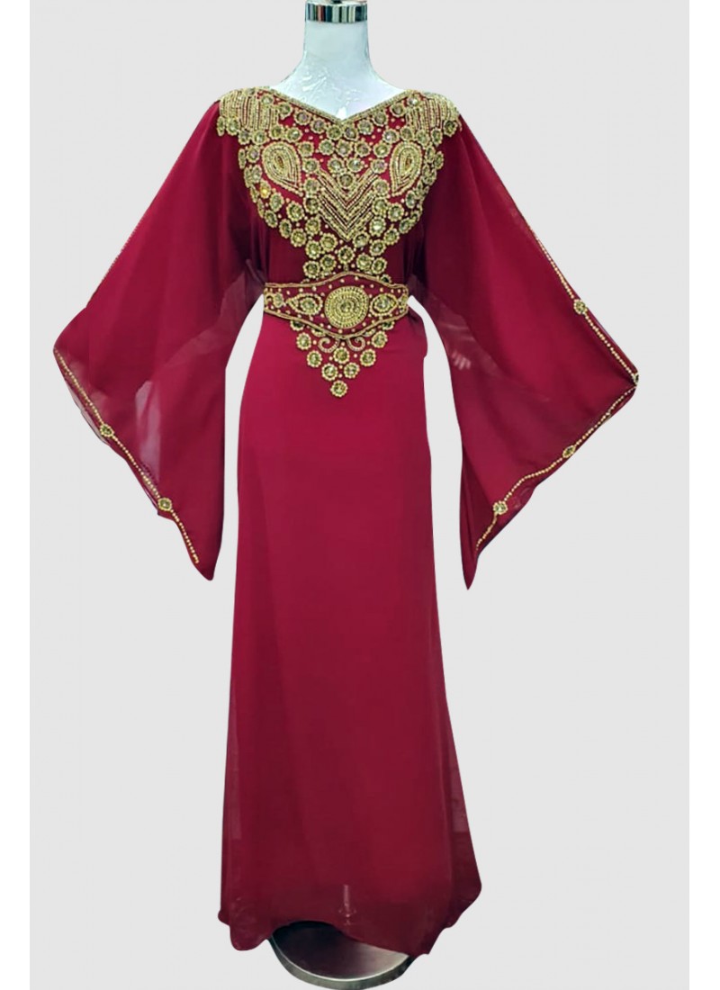 (MOQ 3 PCS) Elegant Kaftan