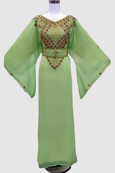 (MOQ 3 PCS) Fancy Kaftan