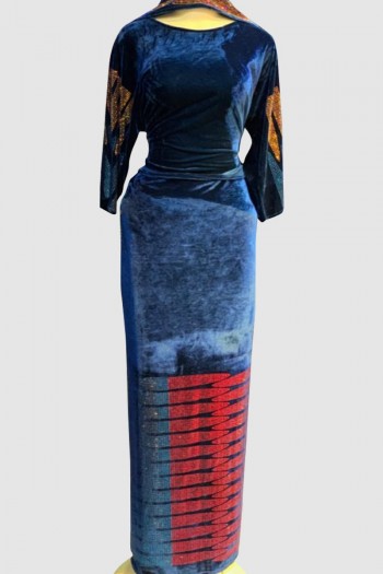 (MOQ 3 PCS) Senso Velvet Abaya