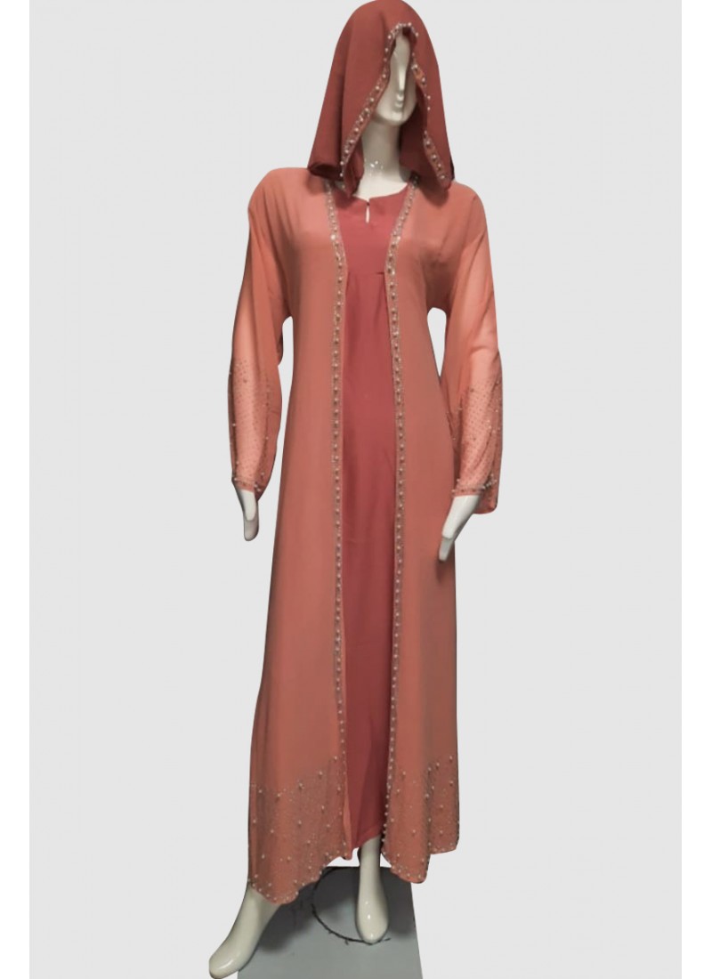 (MOQ 3 PCS) Fancy Dubai Abaya