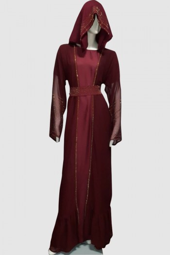 (MOQ 3 PCS) French Abaya