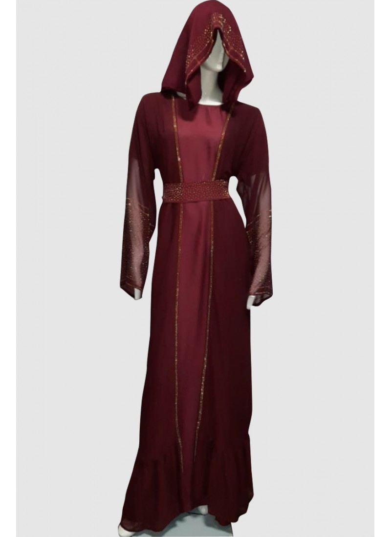 (MOQ 3 PCS) French Abaya