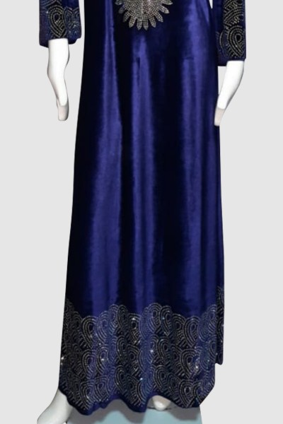 (MOQ 3 PCS) Azalea Crystal Abaya