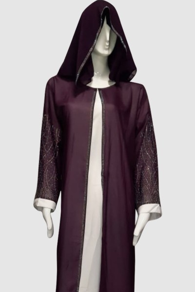 (MOQ 3 PCS) Daisy Stone Abaya