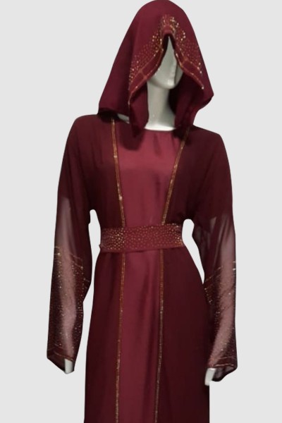 (MOQ 3 PCS) French Abaya