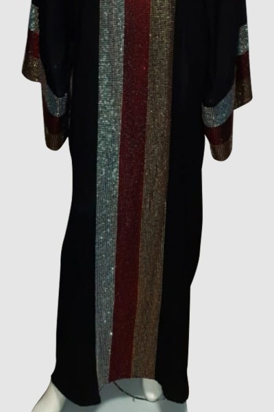 (MOQ 3 PCS) Farasha Beads Abaya