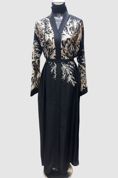 Embroidery Classy Modest Abaya