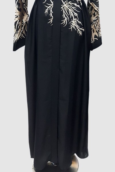 Embroidery Classy Modest Abaya