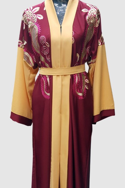 Fancy Nida Embroidery Abaya 