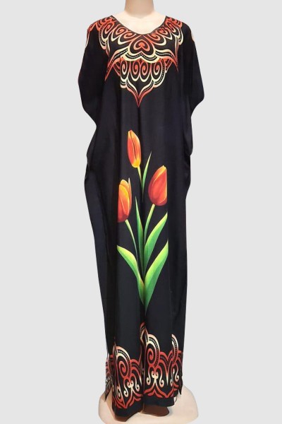 Butterfly Modest Casual Dress