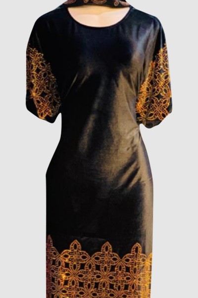 (MOQ 3 PCS) Chevron Abaya