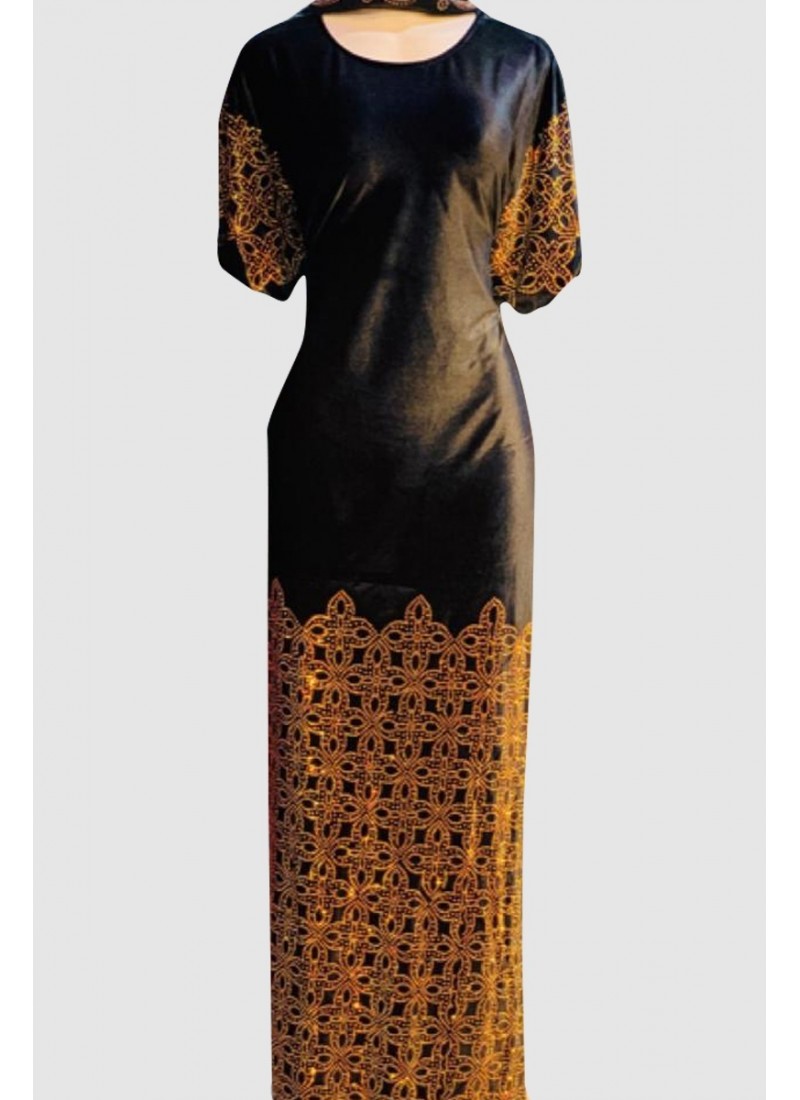 (MOQ 3 PCS) Chevron Abaya