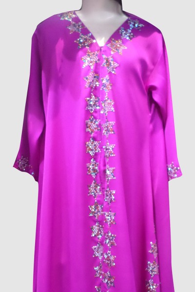 (MOQ 6 PCS) Kid's Fancy Abaya