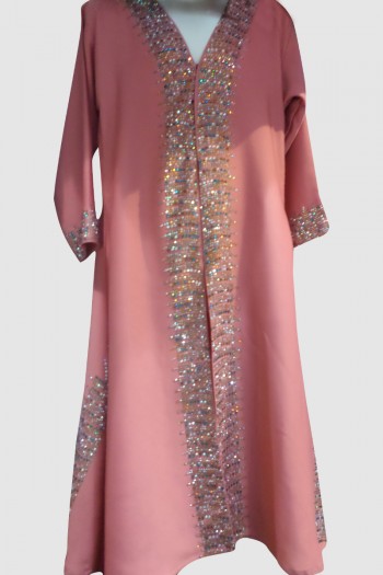 (MOQ 6 PCS) Baby Arabic Abaya