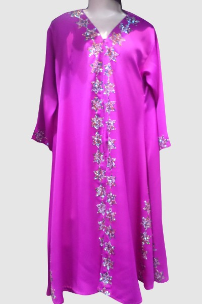 (MOQ 6 PCS) Kid's Fancy Abaya