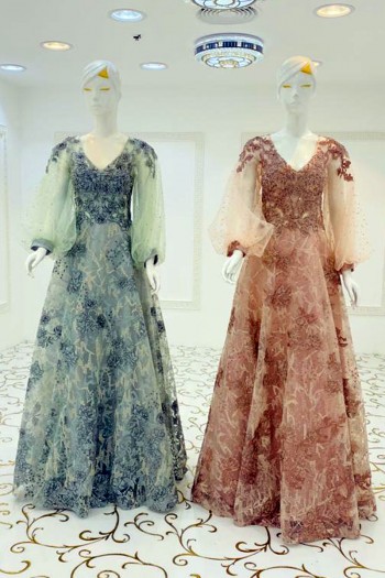 Ellolace Gown (3 Pieces Set)