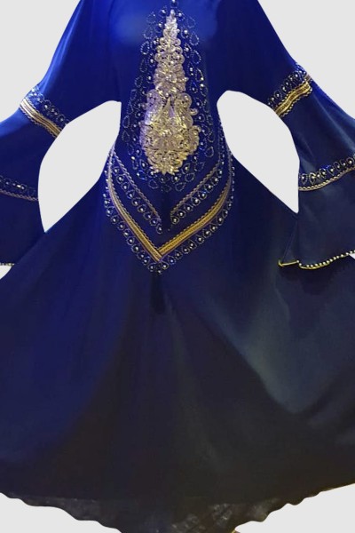 Princess Cut Abaya (6 Pieces Set)