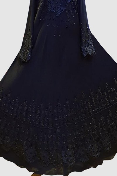 Chic Stylish Abaya (6 Pieces Set)