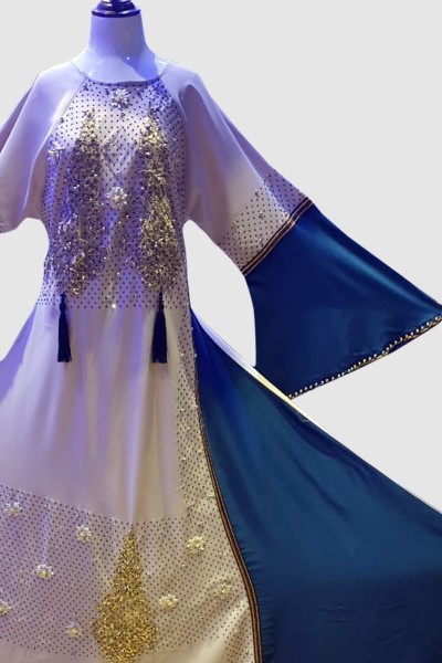 Couture Lace Abaya (6 Pieces Set)