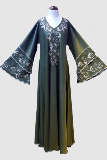 Arabian Close Abaya (6 Pieces Set)