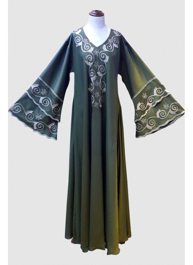 Arabian Close Abaya (6 Pieces Set)