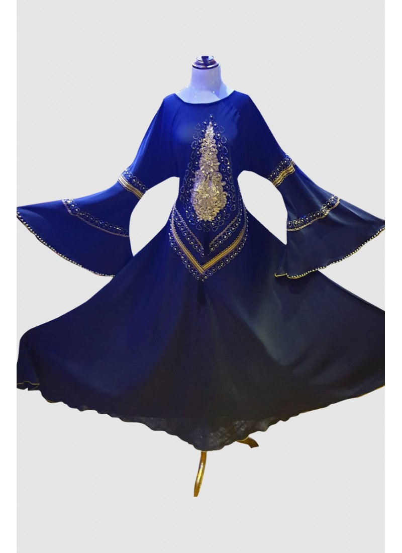 Princess Cut Abaya (6 Pieces Set)
