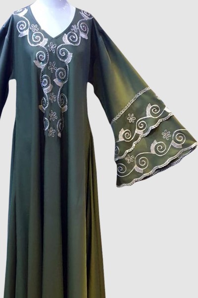Arabian Close Abaya (6 Pieces Set)