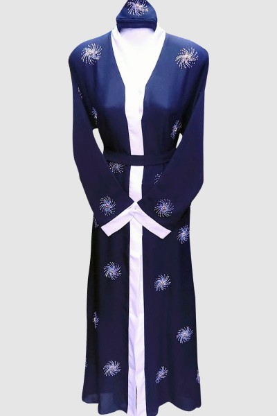 Open Kimono Fancy Abaya 