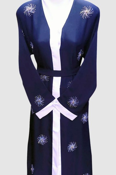 Open Kimono Fancy Abaya 