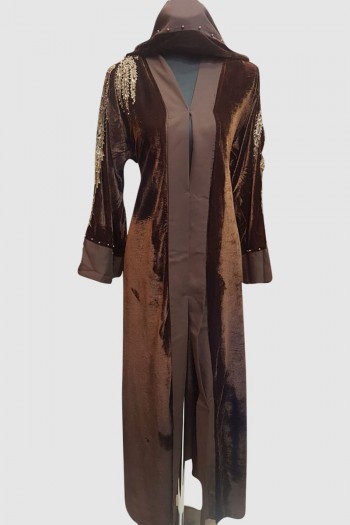 Velvet Pearl Designer Abaya 