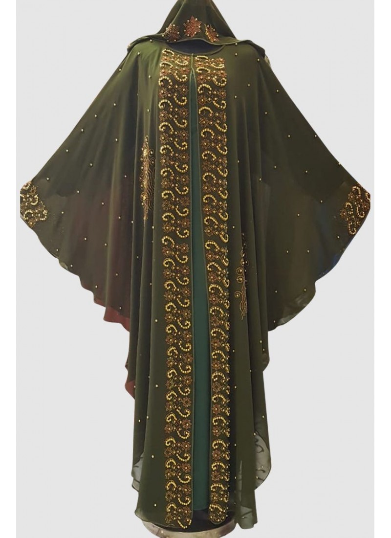 Embellished Farasha Abaya 