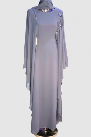 Bluebell Butterfly Modern Abaya 