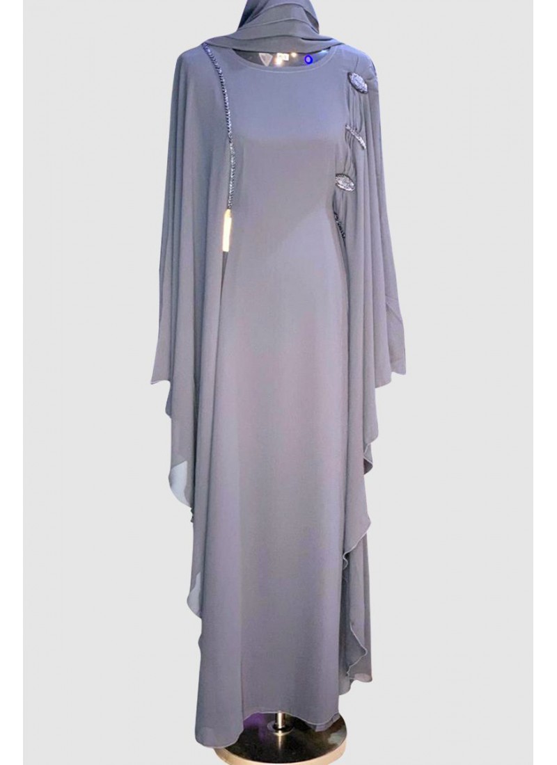 Bluebell Butterfly Modern Abaya 