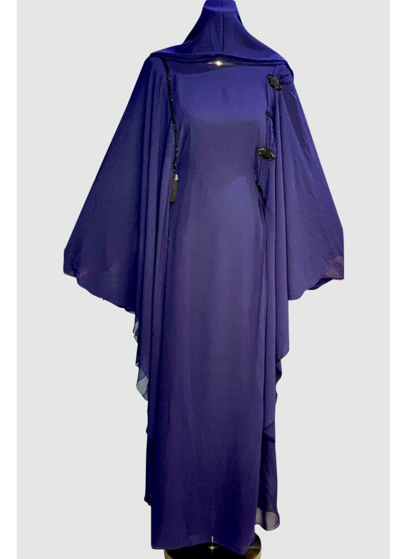 Fancy Clarkia Modern Abaya