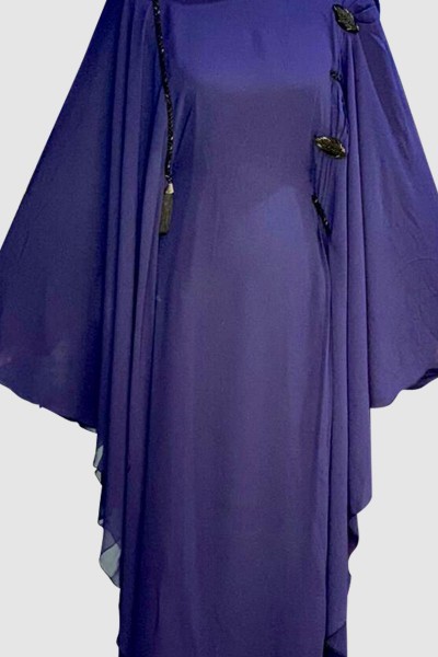 Fancy Clarkia Modern Abaya