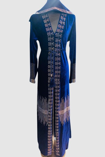 Fancy Modern Crystal Abaya