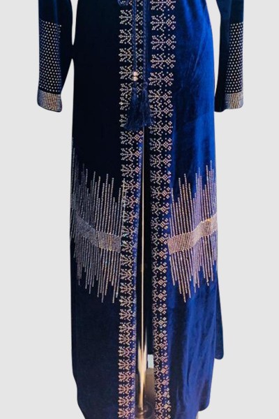 Fancy Modern Crystal Abaya