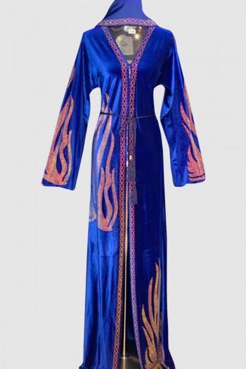 Sophisticated Saniya Velvet Abaya