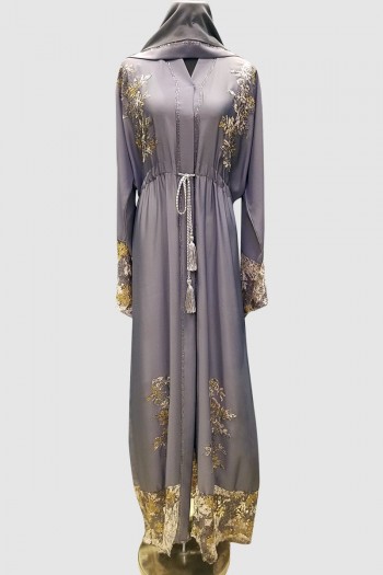 Flower Patch Designer Abaya 