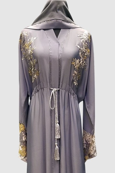 Flower Patch Designer Abaya 