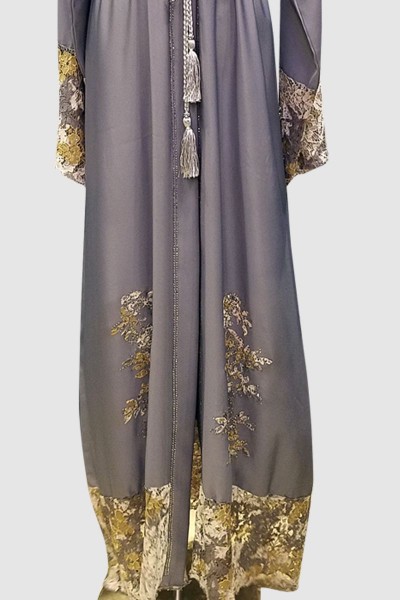 Flower Patch Designer Abaya 