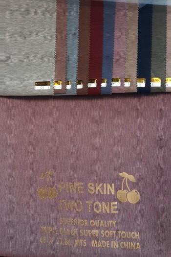 Two Tone Crepe Fabric