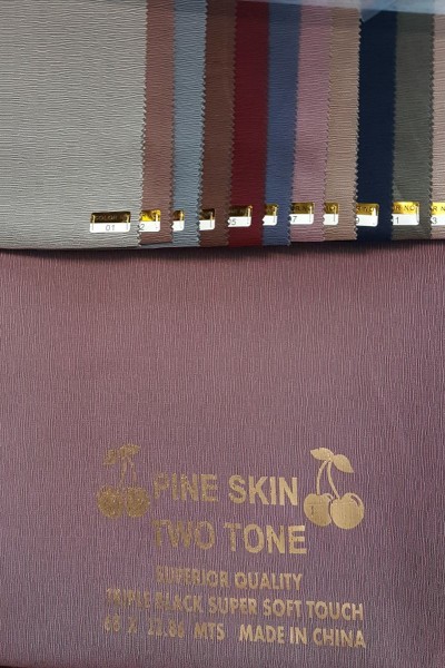 Two Tone Crepe Fabric