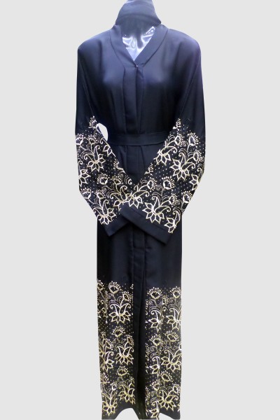 Floral Abaya Free Shipping