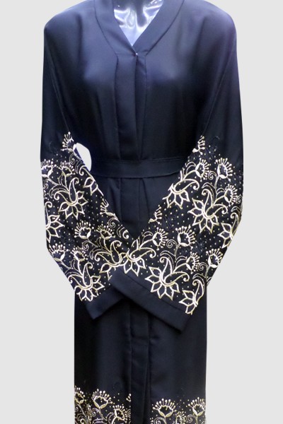 Floral Abaya Free Shipping