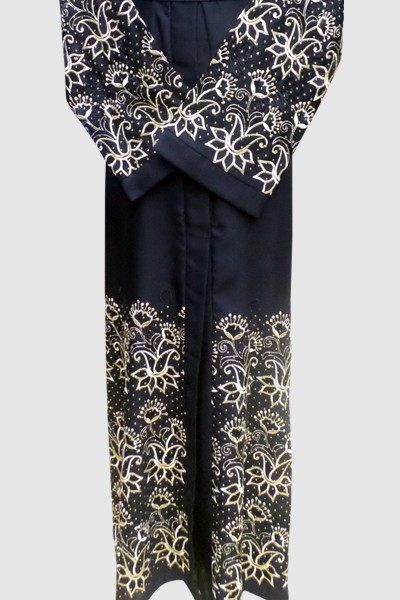 Floral Abaya Free Shipping