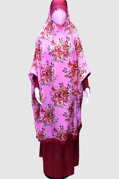 Classy Print Jilbab (6 Pieces Set)