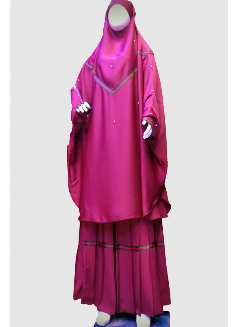 A'mmal Pray Abaya (6 Pieces Set)